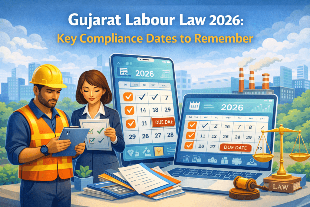 Gujarat Labor Law 2026 : Key Compliance Dates