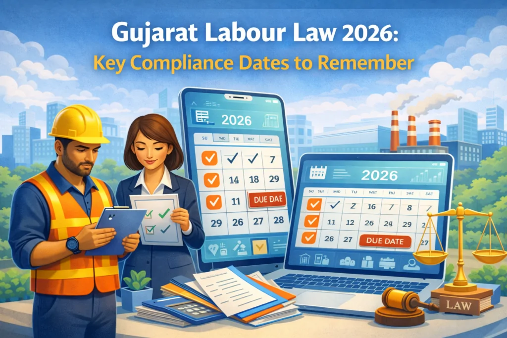 Gujarat Labor Law 2026 : Key Compliance Dates