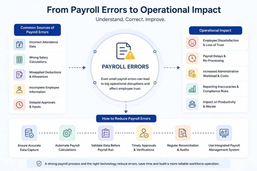 how payroll errors impact business